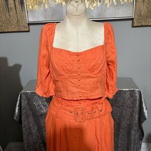 Moon River Vibrant Orange Ensemble